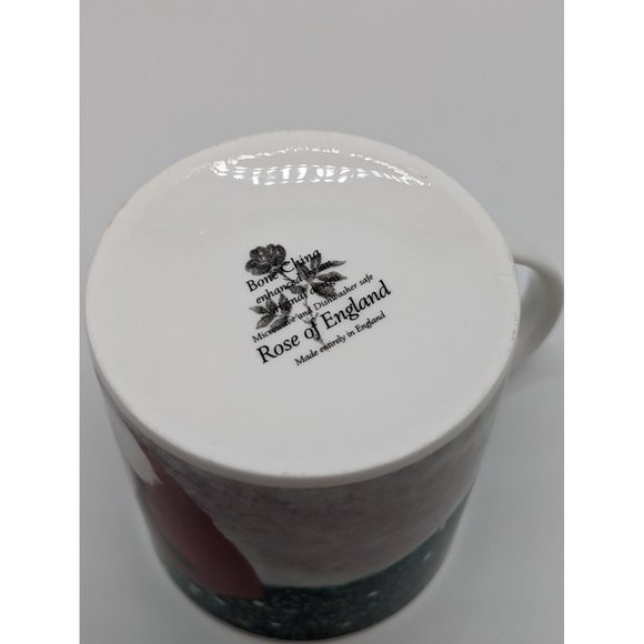 Kittens Christmas Santa Hat Photo Mug Bone China Rose of England Cat Lovers - Picture 6 of 8